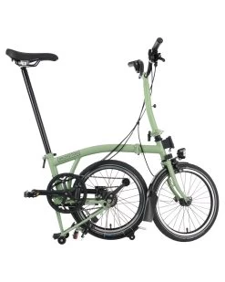 Brompton Faltrad C-Line Explore Black 6-Gang M-Lenker 8 Brompton Faltrad C-Line Explore Black 6-Gang M-Lenker -Sportbekleidung engelhorn Brompton Faltrad C Line Explore Black 6 Gang M Lenker Rueckansicht V1081147H v1