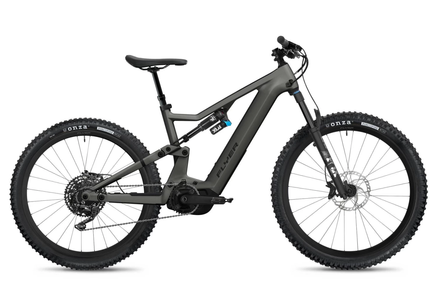 Flyer E-Bike Fully UPROC X 6.10 FS, Diamantrahmen, Panasonic GX Ultimate Pro FIT, 750 Wh 3 Flyer E-Bike Fully UPROC X 6.10 FS, Diamantrahmen, Panasonic GX Ultimate Pro FIT, 750 Wh