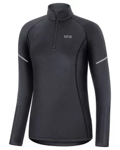 GOREWEAR Damen Laufshirt M D MID ZIP Langarm