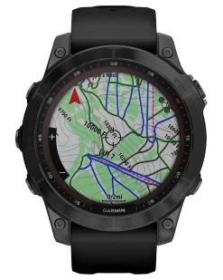 Garmin GPS-Multifunktionsuhr FENIX 7 SAPPHIRE SOLAR – Schwarz 17 Garmin GPS-Multifunktionsuhr FENIX 7 SAPPHIRE SOLAR – Schwarz -Sportbekleidung engelhorn Garmin GPS Multifunktionsuhr FENIX 7 SAPPHIRE SOLAR Schwarz Detailansicht 05 V1075794B v1