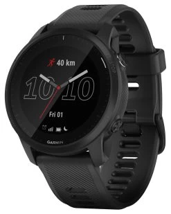 Garmin GPS-Triathlonuhr "Forerunner 945 LTE" Schwarz/Schwarz
