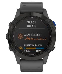 Garmin Smartwatch "Fenix 6 Pro Solar" -Sportbekleidung engelhorn Garmin Smartwatch Fenix 6 Pro Solar Detailansicht 02 V1069398D v1