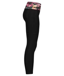 Mandala Damen Fitnesstights "Fold Over Leggings" -Sportbekleidung engelhorn Mandala Damen Fitnesstights Fold Over Leggings Detailansicht 02 V1071862V v1