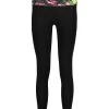 Mandala Damen Fitnesstights "Fold Over Leggings" -Sportbekleidung engelhorn Mandala Damen Fitnesstights Fold Over Leggings Vorderansicht V1071862V v1