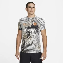 Nike Chelsea FC Fußballtrikot PRE-MATCH -Sportbekleidung engelhorn Nike Chelsea FC Fussballtrikot PRE MATCH Detailansicht 06 V1076165P v1