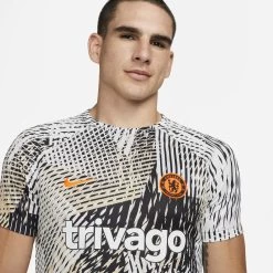 Nike Chelsea FC Fußballtrikot PRE-MATCH -Sportbekleidung engelhorn Nike Chelsea FC Fussballtrikot PRE MATCH Detailansicht 08 V1076165P v1