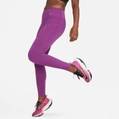 Nike Damen Lauftights NIKE GO -Sportbekleidung engelhorn Nike Damen Lauftights NIKE GO Detailansicht 04 V1077344E v1