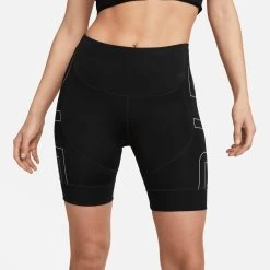 Nike Damen Lauftights Kurz DRI-FIT AIR 7" BIKER SHORT -Sportbekleidung engelhorn Nike Damen Lauftights kurz DRI FIT AIR 7 BIKER SHORT Detailansicht 05 V1079566C v1