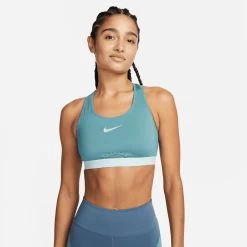 Nike Damen Sport-BH NIKE DRI-FIT SWOOSH -Sportbekleidung engelhorn Nike Damen Sport BH NIKE DRI FIT SWOOSH Detailansicht 05 V1078249P v1