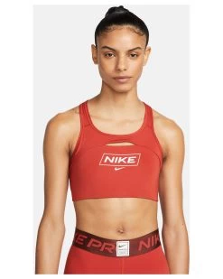 Nike Damen Sport-BH NIKE PRO DRI-FIT WOMENS SWOOSH BRA -Sportbekleidung engelhorn Nike Damen Sport BH NIKE PRO DRI FIT WOMENS SWOOSH BRA Detailansicht 05 V1076011N v1