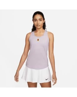 Nike Damen Tennis-Top COURT ONE HERITAGE Slim Fit -Sportbekleidung engelhorn Nike Damen Tennis Top COURT ONE HERITAGE Slim Fit Detailansicht 05 V1076764R v1