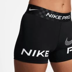 Nike Damen Trainingsshorts NIKE PRO DRI-FIT -Sportbekleidung engelhorn Nike Damen Trainingsshorts NIKE PRO DRI FIT Detailansicht 05 V1078251G v1