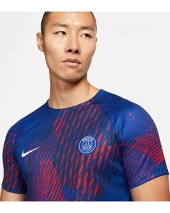 Nike Herren Fußballtrikot PARIS SAINT-GERMAIN 22/23 Warm-Up -Sportbekleidung engelhorn Nike Herren Fussballtrikot PARIS SAINT GERMAIN 2223 Warm Up Detailansicht 08 V1076173G v1