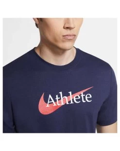 Nike Herren Sportshirt DRI-FIT ATHLETE Kurzarm -Sportbekleidung engelhorn Nike Herren Sportshirt DRI FIT ATHLETE Kurzarm Detailansicht 07 V1074741S v1