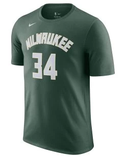 Nike Herren T-Shirt NBA MILWAIKEE BUCKS ANTETOKOUNMPO