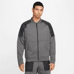 Nike Herren Trainingsjacke THERMA-FIT -Sportbekleidung engelhorn Nike Herren Trainingsjacke THERMA FIT Detailansicht 06 V1076892G v1
