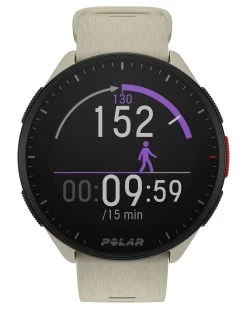 Polar GPS-Laufuhr POLAR PACER – White/White -Sportbekleidung engelhorn Polar GPS Laufuhr POLAR PACER WhiteWhite Detailansicht 02 V1076852B v1