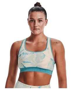 Under Armour Damen Sport-BH CROSSBACK MID PRINT NE-BRN -Sportbekleidung engelhorn Under Armour Damen Sport BH CROSSBACK MID PRINT NE BRN Detailansicht 05 V1073752K v1