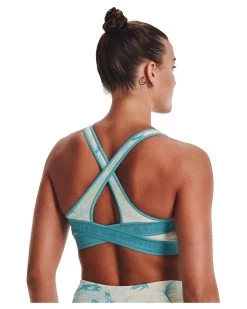 Under Armour Damen Sport-BH CROSSBACK MID PRINT NE-BRN -Sportbekleidung engelhorn Under Armour Damen Sport BH CROSSBACK MID PRINT NE BRN Detailansicht 06 V1073752K v1