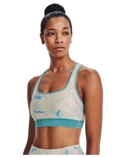 Under Armour Damen Sport-BH CROSSBACK MID PRINT NE-BRN -Sportbekleidung engelhorn Under Armour Damen Sport BH CROSSBACK MID PRINT NE BRN Detailansicht 07 V1073752K v1