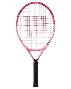 Wilson Kinder Tennisschläger "Burn Pink 23 Half CVR" Besaitet 16 X 17
