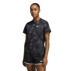 Adidas Performance Damen Laufshirt OWN THE RUN CAMO -Sportbekleidung engelhorn adidas Performance Damen Laufshirt OWN THE RUN CAMO Detailansicht 05 V1078072C v1