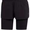 Adidas Performance Damen Laufshorts RI 3B 2IN1SHORT W -Sportbekleidung engelhorn adidas Performance Damen Laufshorts RI 3B 2IN1SHORT W Vorderansicht V1073449A v1