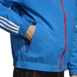 Adidas Performance Herren Fußball-Wendejacke FC BAYERN MÜNCHEN ANTHEM -Sportbekleidung engelhorn adidas Performance Herren Fussball Wendejacke FC BAYERN MUeNCHEN ANTHEM Detailansicht 08 V1077962W v1