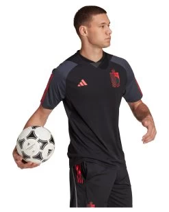 Adidas Performance Herren Fußballtrikot BELGIEN WM 22/23 WARM UP -Sportbekleidung engelhorn adidas Performance Herren Fussballtrikot BELGIEN WM 2223 WARM UP Detailansicht 07 V1075549T v1