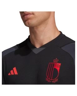Adidas Performance Herren Fußballtrikot BELGIEN WM 22/23 WARM UP -Sportbekleidung engelhorn adidas Performance Herren Fussballtrikot BELGIEN WM 2223 WARM UP Detailansicht 08 V1075549T v1