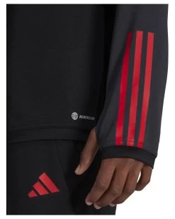 Adidas Performance Herren Fußballtrikot BELGIEN WM 22/23 WARM UP Langarm -Sportbekleidung engelhorn adidas Performance Herren Fussballtrikot BELGIEN WM 2223 WARM UP Langarm Detailansicht 09 V1075553I v1