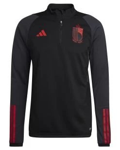 Adidas Performance Herren Fußballtrikot BELGIEN WM 22/23 WARM UP Langarm