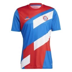 Adidas Performance Herren Fußballtrikot FC BAYERN MÜNCHEN PRE-MATCH SHIRT