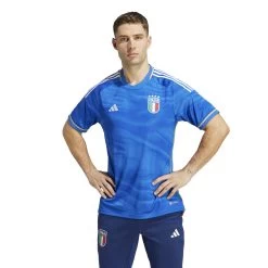 Adidas Performance Herren Fußballtrikot ITALIEN 2023 Heim -Sportbekleidung engelhorn adidas Performance Herren Fussballtrikot ITALIEN 2023 Heim Detailansicht 05 V1077961V v1