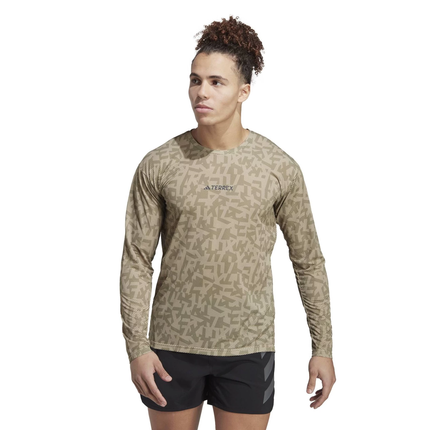 Adidas Performance Herren Laufshirt TRAIL GFX Longsleeve 4 Adidas Performance Herren Laufshirt TRAIL GFX Longsleeve – Bild 2