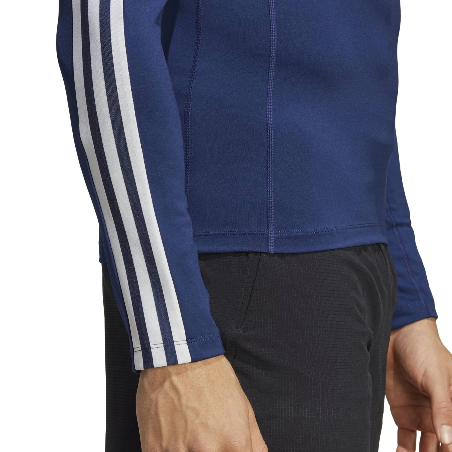 Adidas Performance Herren Trainingsshirt TECHFIT 3-STREIFEN TRAINING LONGSLEEVE 7 Adidas Performance Herren Trainingsshirt TECHFIT 3-STREIFEN TRAINING LONGSLEEVE – Bild 5