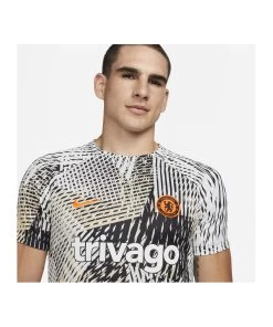 Nike Chelsea FC Fußballtrikot PRE-MATCH -Sportbekleidung engelhorn partner Nike Chelsea FC Fussballtrikot PRE MATCH Detailansicht V1076165P v1
