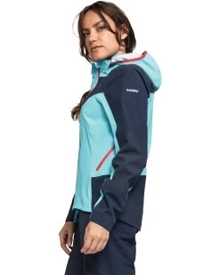 Schöffel Damen Regenjacke 2,5L EPIC TRAIL L 11 Schöffel Damen Regenjacke 2,5L EPIC TRAIL L -Sportbekleidung engelhorn partner Schoeffel Damen Regenjacke 25L EPIC TRAIL L Detailansicht 03 V1078241K v1