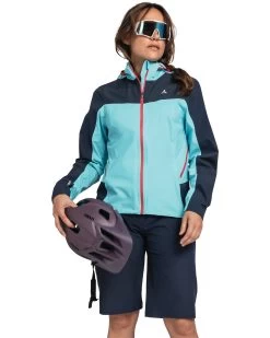 Schöffel Damen Regenjacke 2,5L EPIC TRAIL L 9 Schöffel Damen Regenjacke 2,5L EPIC TRAIL L -Sportbekleidung engelhorn partner Schoeffel Damen Regenjacke 25L EPIC TRAIL L Detailansicht V1078241K v1