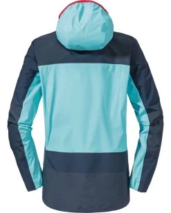 Schöffel Damen Regenjacke 2,5L EPIC TRAIL L 8 Schöffel Damen Regenjacke 2,5L EPIC TRAIL L -Sportbekleidung engelhorn partner Schoeffel Damen Regenjacke 25L EPIC TRAIL L Rueckansicht V1078241K v1