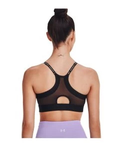 Under Armour Damen Sport-BH Infinity Covered Low-BLK -Sportbekleidung engelhorn partner Under Armour Damen Sport BH Infinity Covered Low BLK Detailansicht 02 V1076676Z v1