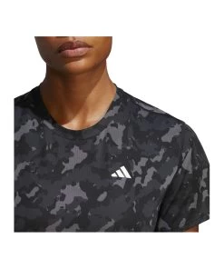 Adidas Performance Damen Laufshirt OWN THE RUN CAMO -Sportbekleidung engelhorn partner adidas Performance Damen Laufshirt OWN THE RUN CAMO Detailansicht 03 V1078072C v1