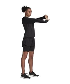 Adidas Performance Damen Laufshorts RI 3B 2IN1SHORT W -Sportbekleidung engelhorn partner adidas Performance Damen Laufshorts RI 3B 2IN1SHORT W Detailansicht 02 V1073449A v1